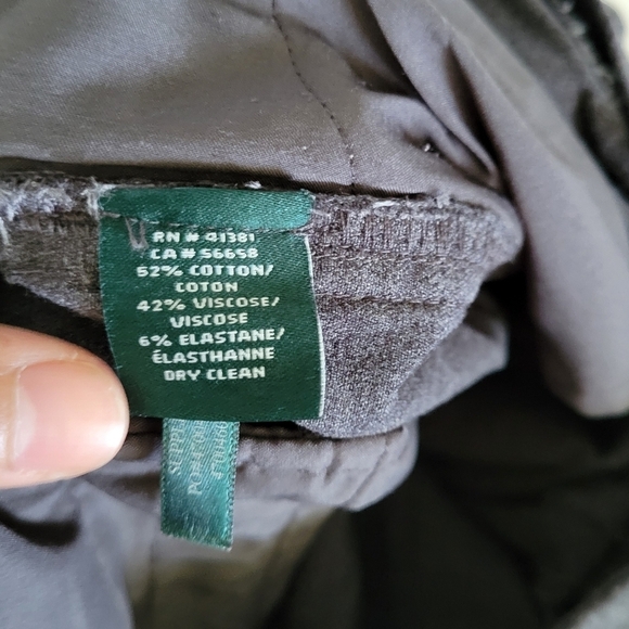 Lauren Ralph Lauren Grey Slim Fit Carpenter Style Multi pocket Trouser Pants - Picture 7 of 7